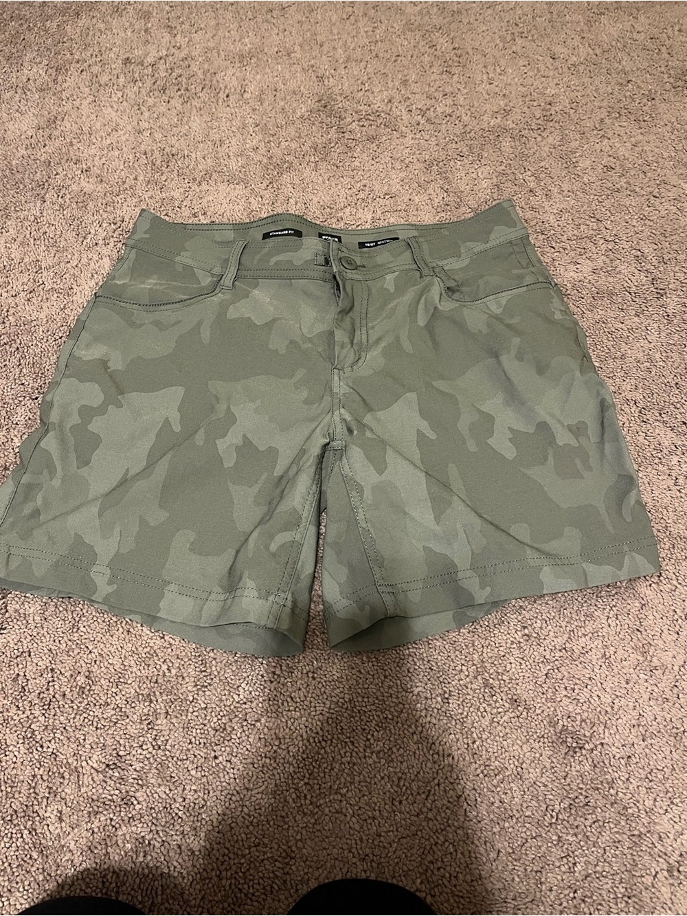 Prana Green Camo Women's Shorts size 10